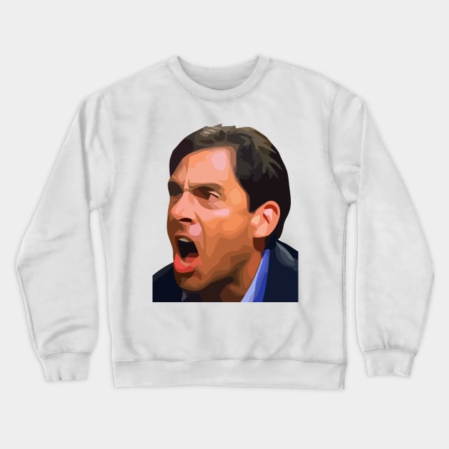 Screaming Michael Crewneck Sweatshirt by GloriousWax